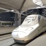 Kecepatan Kereta Haramain di Arab Saudi