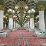 Tiang-Tiang Bersejarah di Raudhah Masjid Nabawi